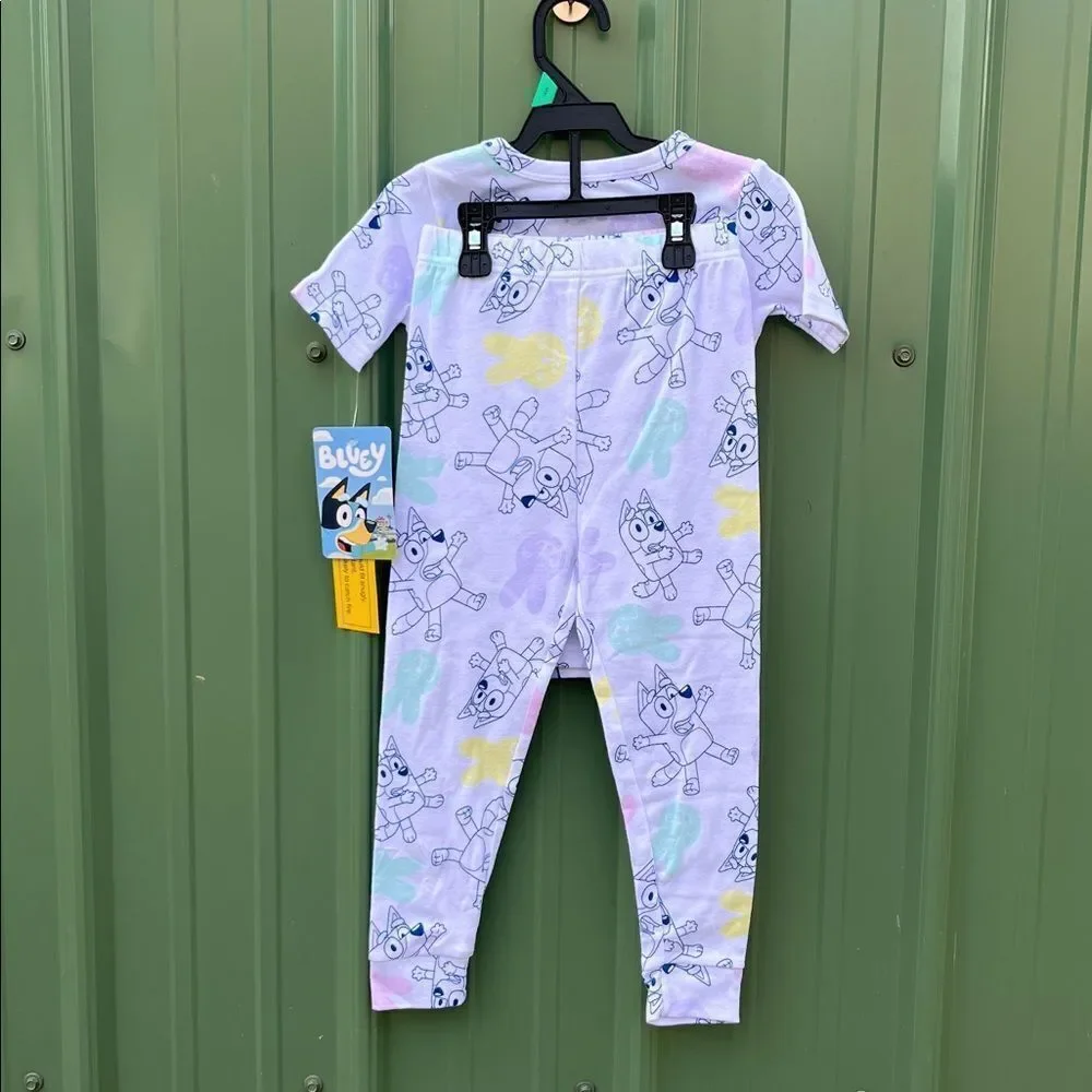 Toddler Bluey Pajama Lounge 2-Piece Set Size 5T